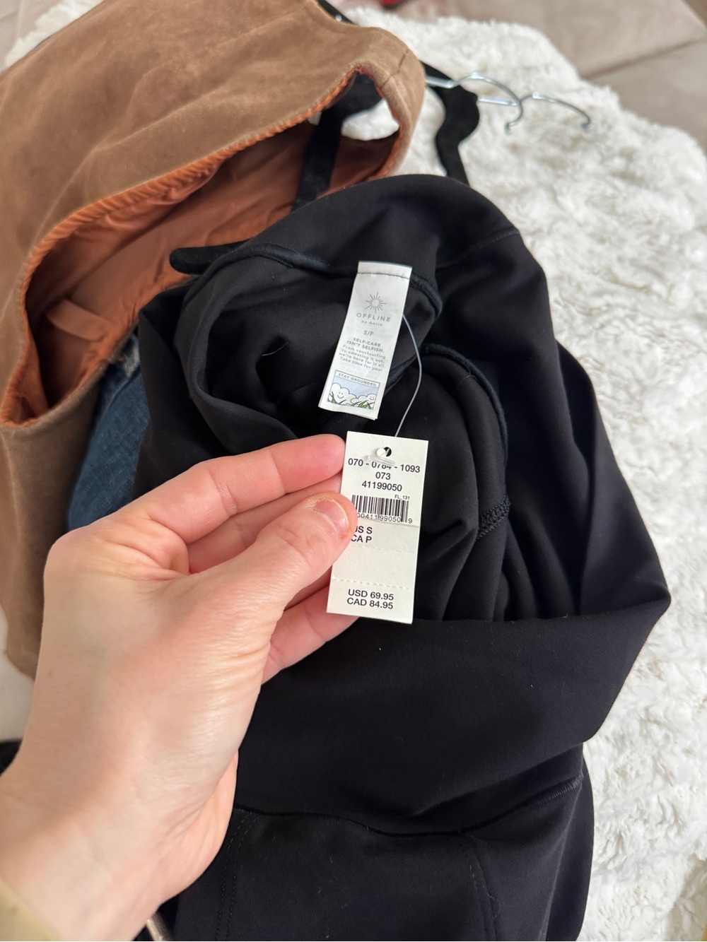 OFFLINE Aerie Real Me XTRA High Waisted wide leg leggings yoga pants Trouser - Picture 4 of 8